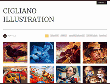Tablet Screenshot of billcigliano.com